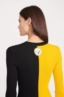 THE STAUD NFL CARGO SWEATER | PITTSBURGH STEELERS -fashion SHOKO DRESS PITTSBURGH STEELERS 2200 web