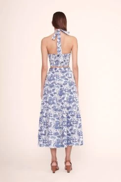 SEA SKIRT | BLUE TOILE -fashion SMOCKED KAI TOP BLUE TOILE SEA SKIRT BLUE TOILE 00399 web 1