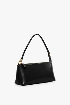 KAIA SHOULDER BAG | BLACK -fashion STAUD KAIA SHOULDER BAG BLACK CALF SUMMER PF 21 2