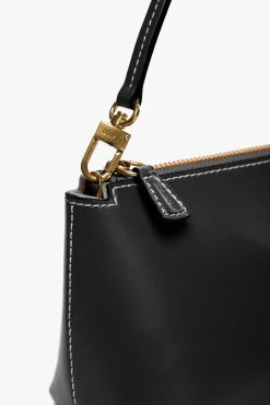 KAIA SHOULDER BAG | BLACK -fashion STAUD KAIA SHOULDER BAG BLACK CALF SUMMER PF 21 4