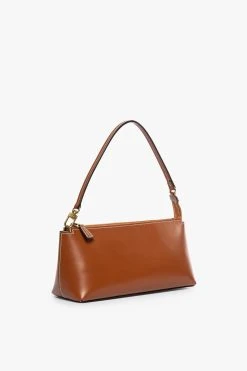 KAIA SHOULDER BAG | TAN -fashion STAUD KAIA SHOULDER BAG TAN CALF SUMMER PF 21 2