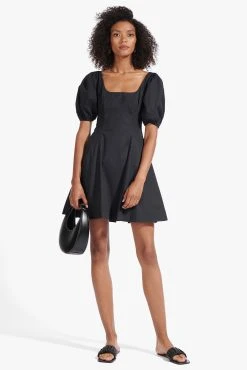 MINI MOON BAG | BLACK -fashion STAUD LAELIA DRESS BLACK SUMMER PREFALL 20 1 cd59350b e377 472c b974 9ffc8301ad8d