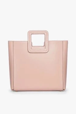 SHIRLEY LEATHER BAG | BLUSH -fashion STAUD SHIRLEY BLUSH RESORT20 1