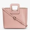SHIRLEY LEATHER BAG | DARK BLUSH -fashion STAUD SHIRLEY DARK BLUSH CALF NAPPA SPRING 21 4