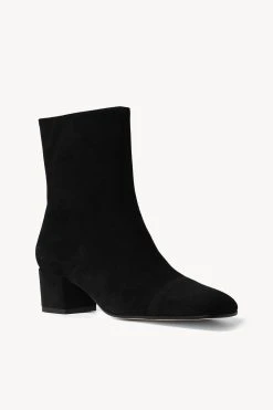 AIMEE SHORT BOOT | BLACK SUEDE -fashion STAUD AIMEE SHORT BOOT BLACK FALL 22 ECOM 2