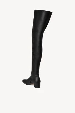 AIMEE BOOT | BLACK VEGAN LEATHER -fashion STAUD AIMEE BOOT BLACK FALL 22 ECOM 3