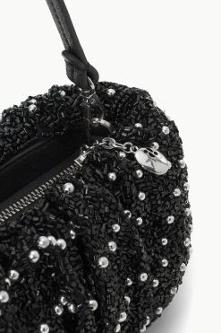 BEADED BEAN BAG | COSMIC WAVE -fashion STAUD BEADEDBEAN BAG COSMICWAVE FALL 23 ECOM 4