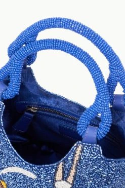 BEADED COTE BAG | SWIMMERS -fashion STAUD BEADEDCOTE BAG SWIMMERS SUPF 23 ECOM 3