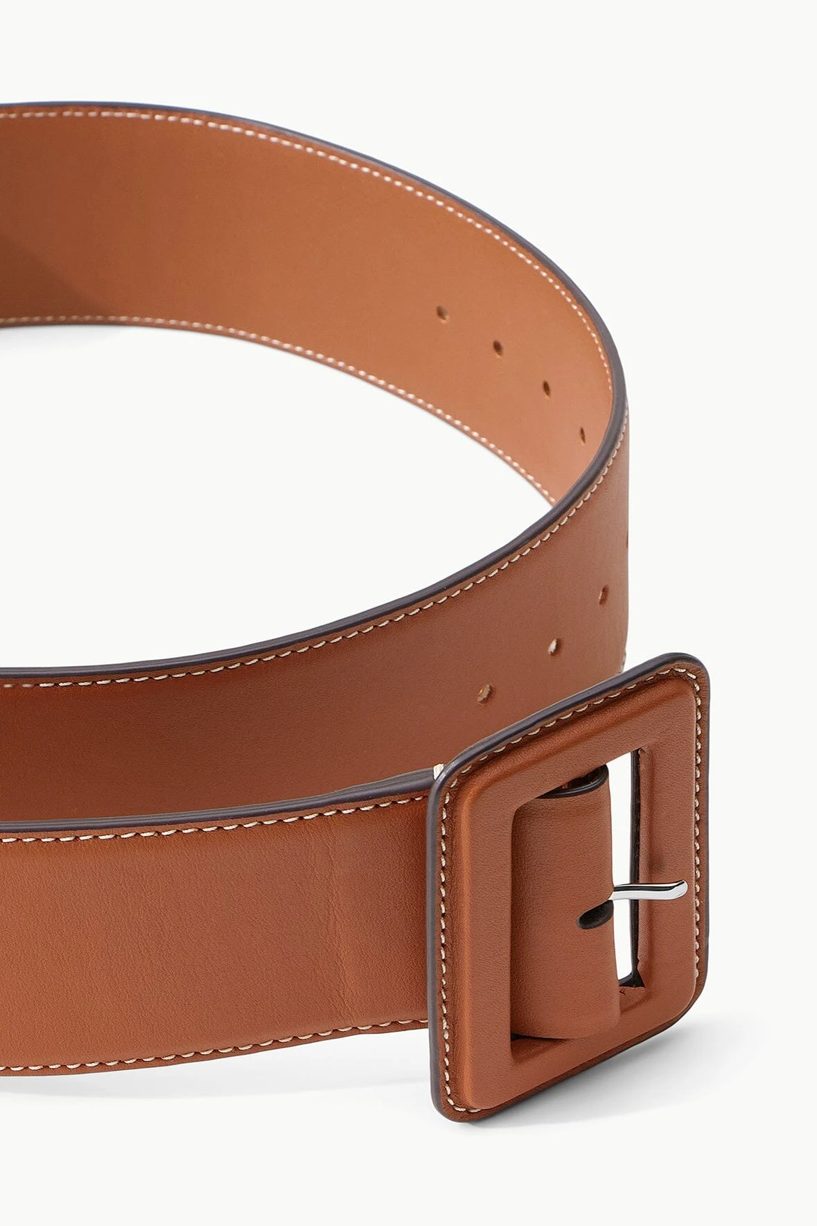 WIDE WAIST BELT | TAN 4 WIDE WAIST BELT | TAN - Image 2
