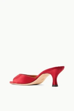 BRIGITTE MULE | RUBY SATIN -fashion STAUD BRIGITTE MULE RUBY SUPF 23 ECOM 3