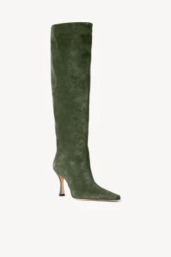 CAMI BOOT | AVOCADO SUEDE -fashion STAUD CAMI BOOT AVOCADO FALL 22 ECOM 2