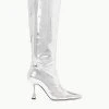 CAMI BOOT | CHROME -fashion STAUD CAMI BOOT CHROME FALL 23 ECOM 1