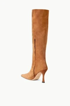 CAMI BOOT | TAN SUEDE -fashion STAUD CAMI BOOT TAN FALL 22 ECOM 3