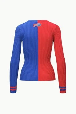 THE STAUD NFL CARGO SWEATER | BUFFALO BILLS -fashion STAUD CARGOSWEATERXNFL SWEATER BUFFALOBILLS FANATICS 23 ECOM 2 2e9f3c93 ef0c 489a 8d45 4aa58b2c9ef4