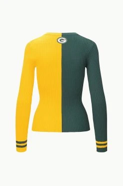 THE STAUD NFL CARGO SWEATER | GREEN BAY PACKERS -fashion STAUD CARGOSWEATERXNFL SWEATER GREENBAYPACKERS FANATICS 23 ECOM 2