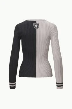 THE STAUD NFL CARGO SWEATER | LAS VEGAS RAIDERS -fashion STAUD CARGOSWEATERXNFL SWEATER LASVEGASRAIDERS FANATICS 23 ECOM 2