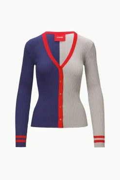 THE STAUD NFL CARGO SWEATER | NEW ENGLAND PATRIOTS -fashion STAUD CARGOSWEATERXNFL SWEATER NEWENGLANDPATRIOTS FANATICS 23 ECOM 1