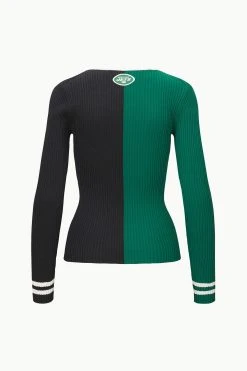 THE STAUD NFL CARGO SWEATER | NEW YORK JETS -fashion STAUD CARGOSWEATERXNFL SWEATER NEWYORKJETS FANATICS 23 ECOM 2