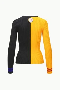 THE STAUD NFL CARGO SWEATER | PITTSBURGH STEELERS -fashion STAUD CARGOSWEATERXNFL SWEATER PITTSBURGHSTEELERS FANATICS 23 ECOM 2