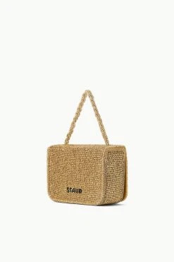 CARMEN BEADED BOX BAG | GOLD -fashion STAUD CARMENBEADEDBOXBAG GOLD ECOM 2