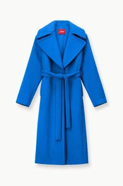 CARVER COAT | DIRECTOR BLUE 18 CARVER COAT | DIRECTOR BLUE -fashion STAUD CARVER COAT DIRECTORBLUE FALL 23 ECOM 1