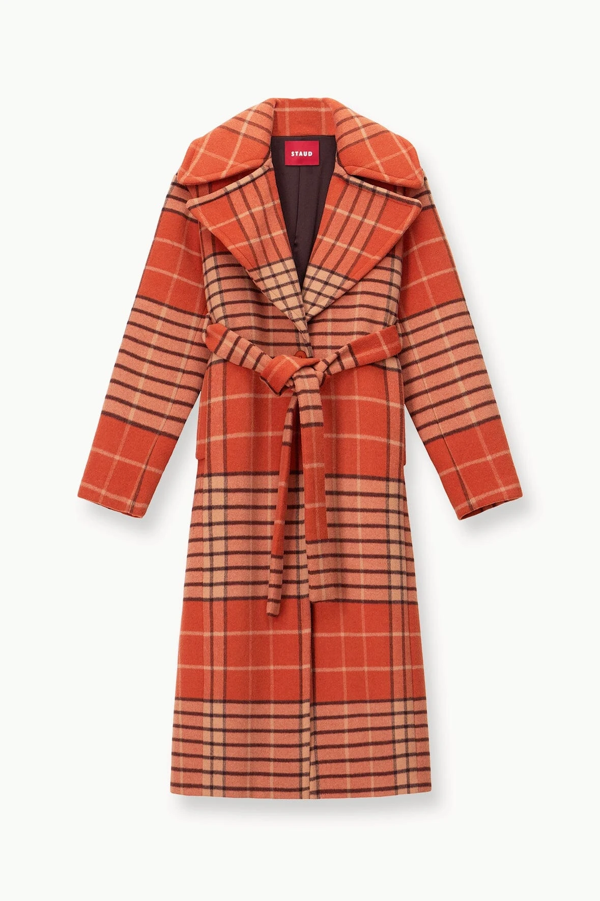CARVER COAT | PERSIMMON MEGA PLAID 8 CARVER COAT | PERSIMMON MEGA PLAID - Image 6
