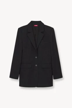 CITY BLAZER | BLACK 12 CITY BLAZER | BLACK -fashion STAUD CITY JACKET BLAZER BLACK FALL 23 ECOM 1
