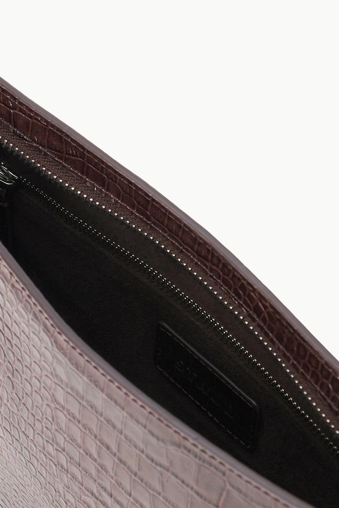 COLT SHOULDER BAG | ESPRESSO CROC EMBOSSED 7 COLT SHOULDER BAG | ESPRESSO CROC EMBOSSED - Image 5