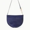 COLT SHOULDER BAG | NAVY HAIRCALF -fashion STAUD COLT SHOULDERBAG NAVY FALL 23 ECOM 1