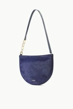 COLT SHOULDER BAG | NAVY HAIRCALF 10 COLT SHOULDER BAG | NAVY HAIRCALF -fashion STAUD COLT SHOULDERBAG NAVY FALL 23 ECOM 2
