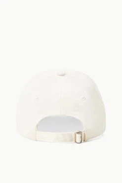 COURT HAT | WHITE -fashion STAUD COURT HAT IVORY SUPF 23 ECOM 3