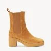 CYBIL BOOT | CASHEW SUEDE