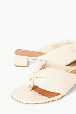 DAHLIA SANDAL | CREAM -fashion STAUD DAHLIA SANDAL CREAM SPRING 23 ECOM 4