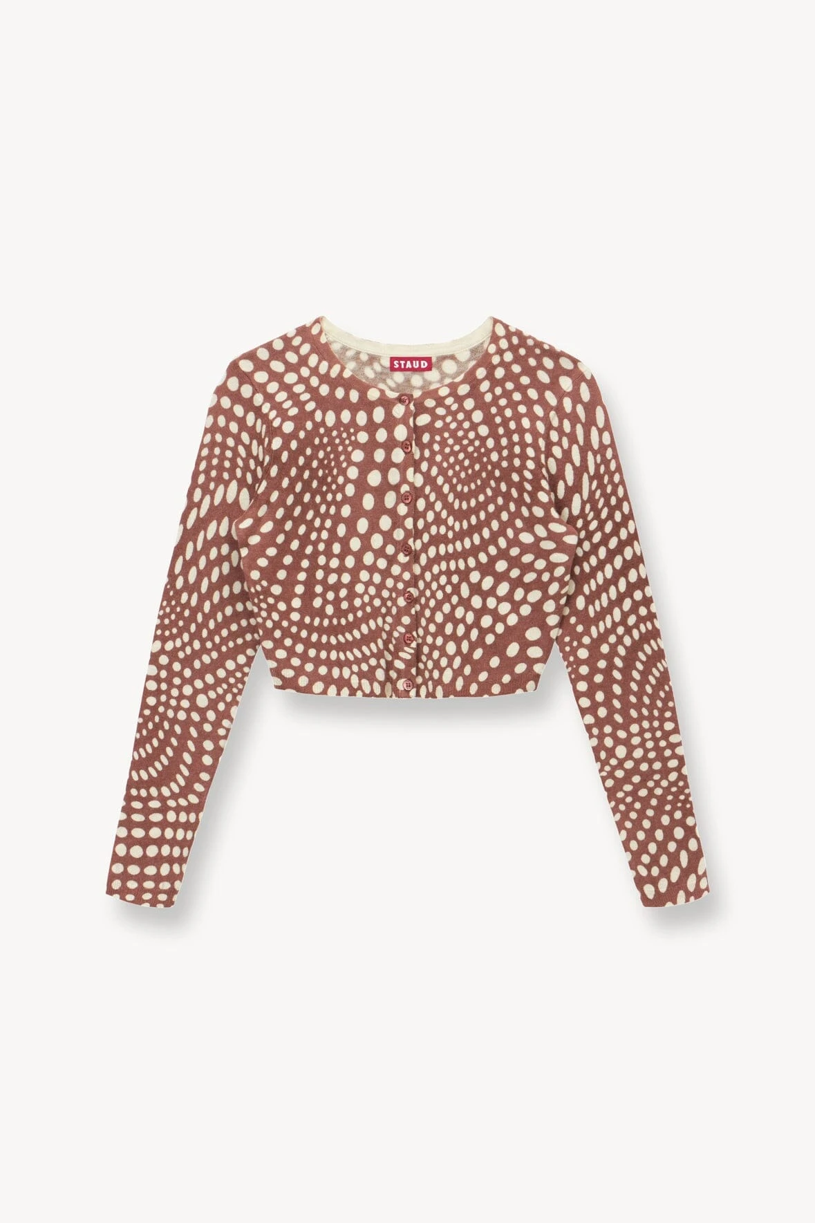 DEANNA SWEATER | CLOVE WAVY DOT 9 DEANNA SWEATER | CLOVE WAVY DOT - Image 7