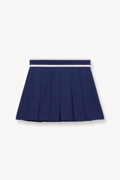 DOUBLES SKIRT | NAVY -fashion STAUD DOUBLES SKIRT NAVY SUPF 23 ECOM 1