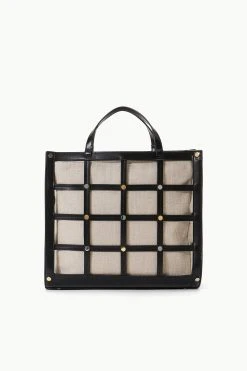 EMMA TOTE | BLACK NATURAL
