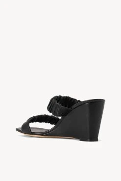 FRANKIE WEDGE | BLACK -fashion STAUD FRANKIE WEDGE BLK SEASON 22 ECOM 3