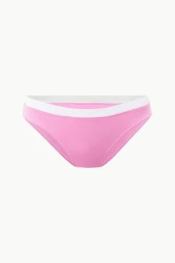 GEMMA BIKINI BOTTOM | CORAL PINK WHITE -fashion STAUD GEMMABIKINI BOTTOM CPWH SUPF 23 ECOM 1 1