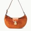 MARIKE BAG | TOBACCO SUEDE -fashion STAUD GWEN CLUTCH TAN SUPF 23 ECOM 1 2