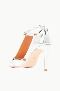 ISA HEEL | CHROME -fashion STAUD ISA HEEL CHROME FALL 23 ECOM 3