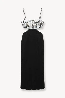 JADA DRESS | BLACK -fashion STAUD JADA DRESS BLACK SUPF 23 ECOM 1 1