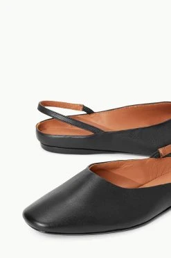 JANINE MULE | BLACK -fashion STAUD JANINE MULE BLACKNAPPA SPRING 23 ECOM 4