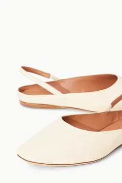 JANINE MULE | CREAM -fashion STAUD JANINE MULE CREAMNAPPA SPRING 23 ECOM 4