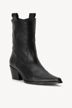 JUNE BOOT | BLACK -fashion STAUD JUNE BOOT BLKLEATHER SEASON 22 ECOM 2