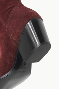 JUNE BOOT | MAHOGANY -fashion STAUD JUNE BOOT MAHOGANY FALL 23 ECOM 4