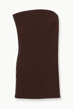 KNIT BALACLAVA | DARK CHOCOLATE -fashion STAUD KNITBALACLAVA ACCESSORY DARKCHOCOLATE FALL 23 ECOM 2