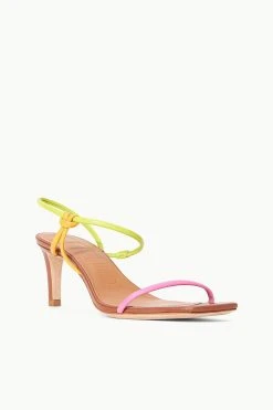 LAUREL HEEL | CITRON MULTI -fashion STAUD LAUREL HEEL CITRONMULTI SPRING 23 ECOM 2