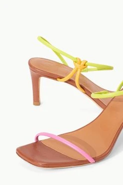 LAUREL HEEL | CITRON MULTI -fashion STAUD LAUREL HEEL CITRONMULTI SPRING 23 ECOM 4