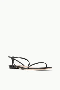 LAUREL SANDAL | BLACK -fashion STAUD LAUREL SANDAL BLACK SPRING 23 ECOM 2