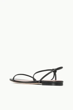 LAUREL SANDAL | BLACK -fashion STAUD LAUREL SANDAL BLACK SPRING 23 ECOM 3